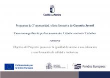 PROGRAMA 2º OPORTUNIDAD GARANTÍA JUVENIL. CELADOR SANITARIO